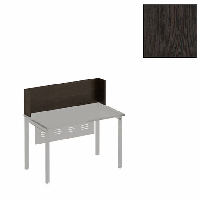 Настольная перегородка Юнитекс Формула МП 2 ФР 457 Вт (120x18x35) венге темный