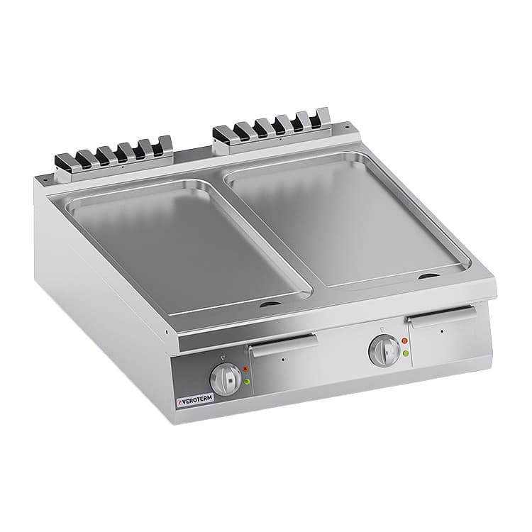 Поверхность жарочная VEROTERM VT4FBEP10TTL 2 зоны, гладкая настольная