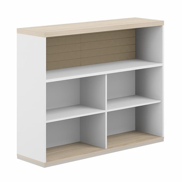 Стеллаж-комбо 1238 односторонний Norden Allegro AG.251.302.661.BG с топом и экраном тканевым высоким