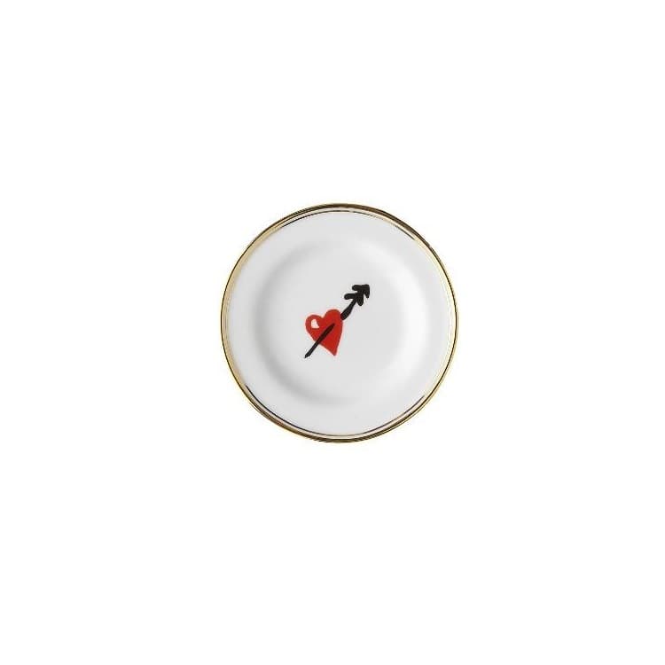 Тарелка 9,5 см Bitossi La Tavola Scomposta FTB00280 Micro Cuore