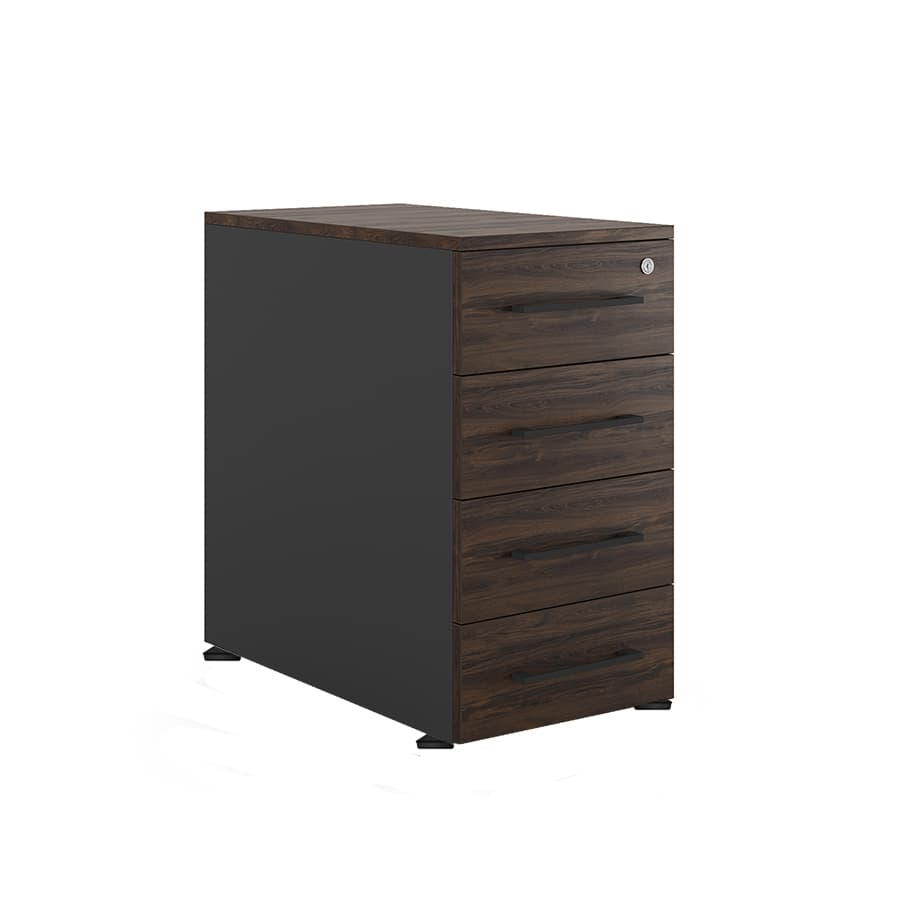 Тумба приставная Kobor TS4-40/60 black/charlston