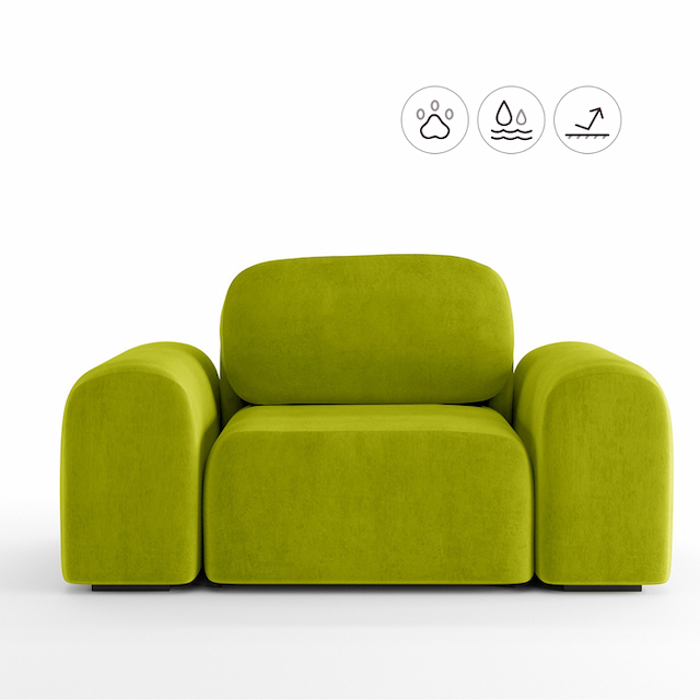 Кресло Мастерфабрик Эмека Happy 695 ткань рогожка