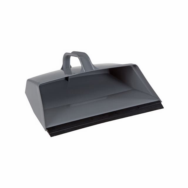 Совок TTS для мусора, пластик, 31 см, серый