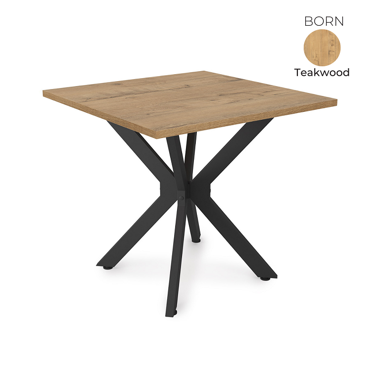 Стол обеденный квадратный Алсав 21BORN-K.800 Teakwood