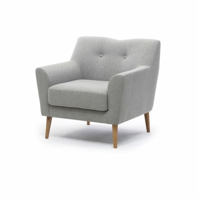 Кресло Юнитекс LAMELLA 1 UNO Silver 6128.52 ткань / серая