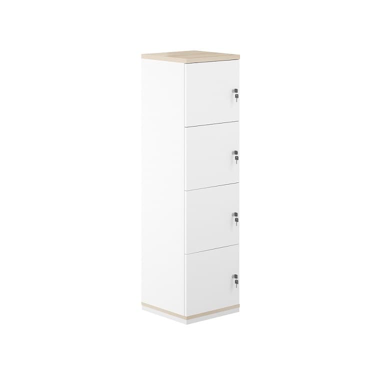 Шкаф-локер 4 ячейки Norden Allegro AG.231.WH.AR.WH