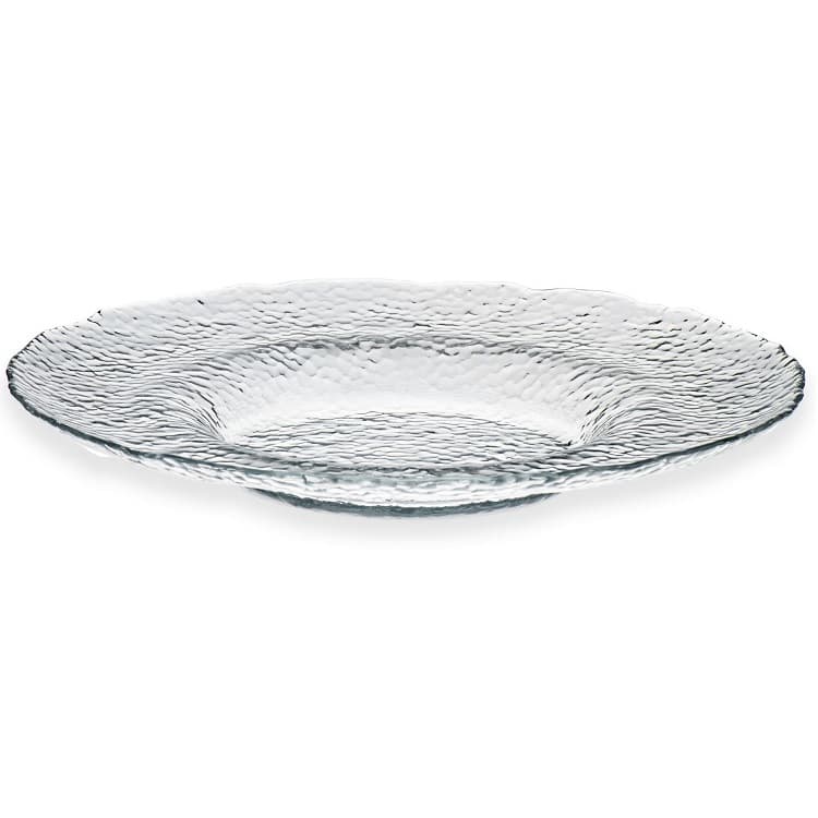 Тарелка ARDACAM Hammered ARD 2234.1 d 28 см h 3 см (стекло, прозрачная)
