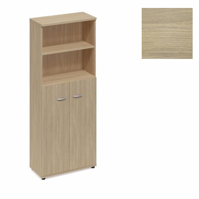 Шкаф для документов полузакрытый Юнитекс А4 (78x36.4x193) А4 9378 ДК дуб скандинавский