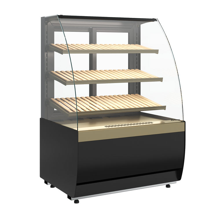 Витрина хлебная Carboma FLANDRIA 2 K70 N 0,9-1 LIGHT Bread (версия 2.0) (9005-0109)