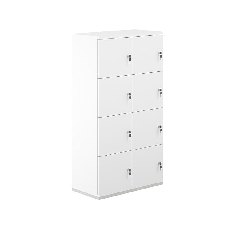 Шкаф-локер 8 ячеек Norden Allegro AG.233.WH.WH.WH