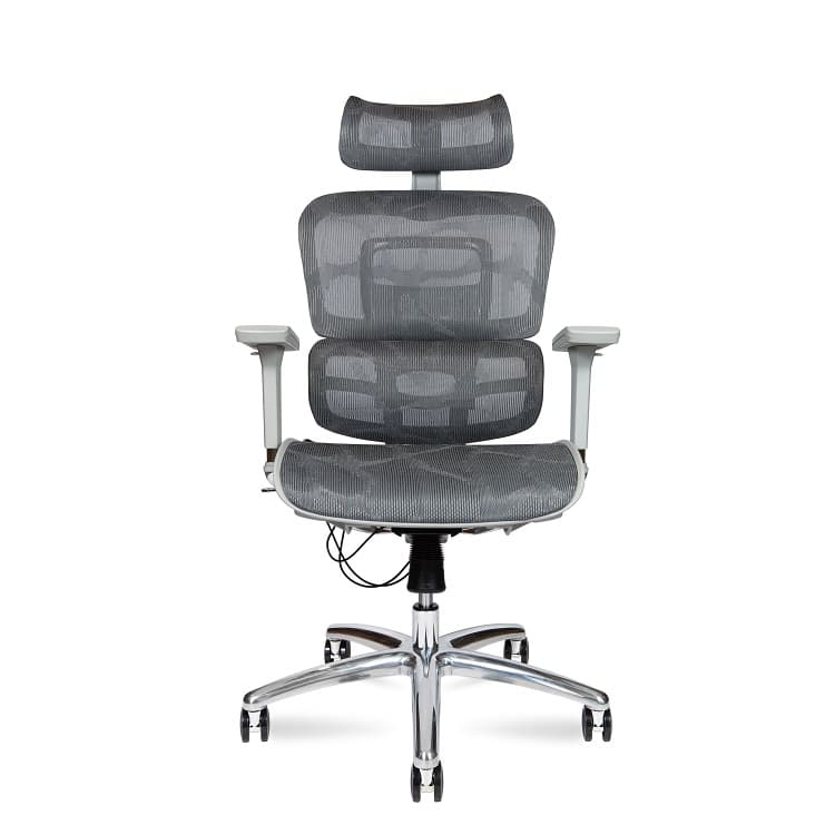 Кресло офисное Norden Kron aluminium grey YS-8309H(M+M)G