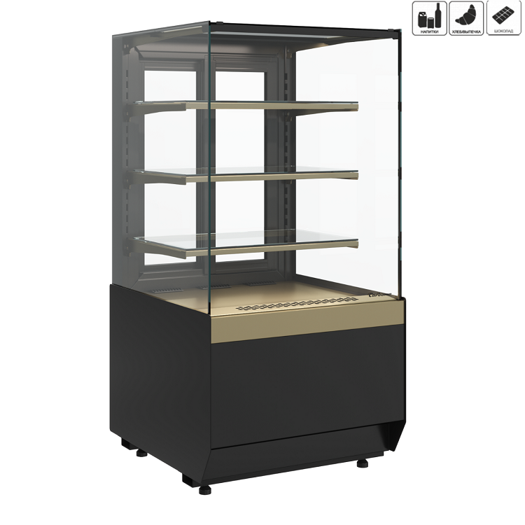 Витрина холодильная Carboma KC70 VM 0,6-1 LIGHT (версия 2.0) (9005-0109)