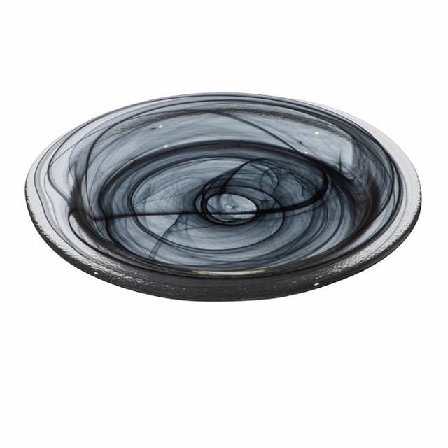 Розетка ARDACAM Gusto ARD 10036.43 d 11,2 см h 2,3см (стекло, цвет / декор бело-черный)