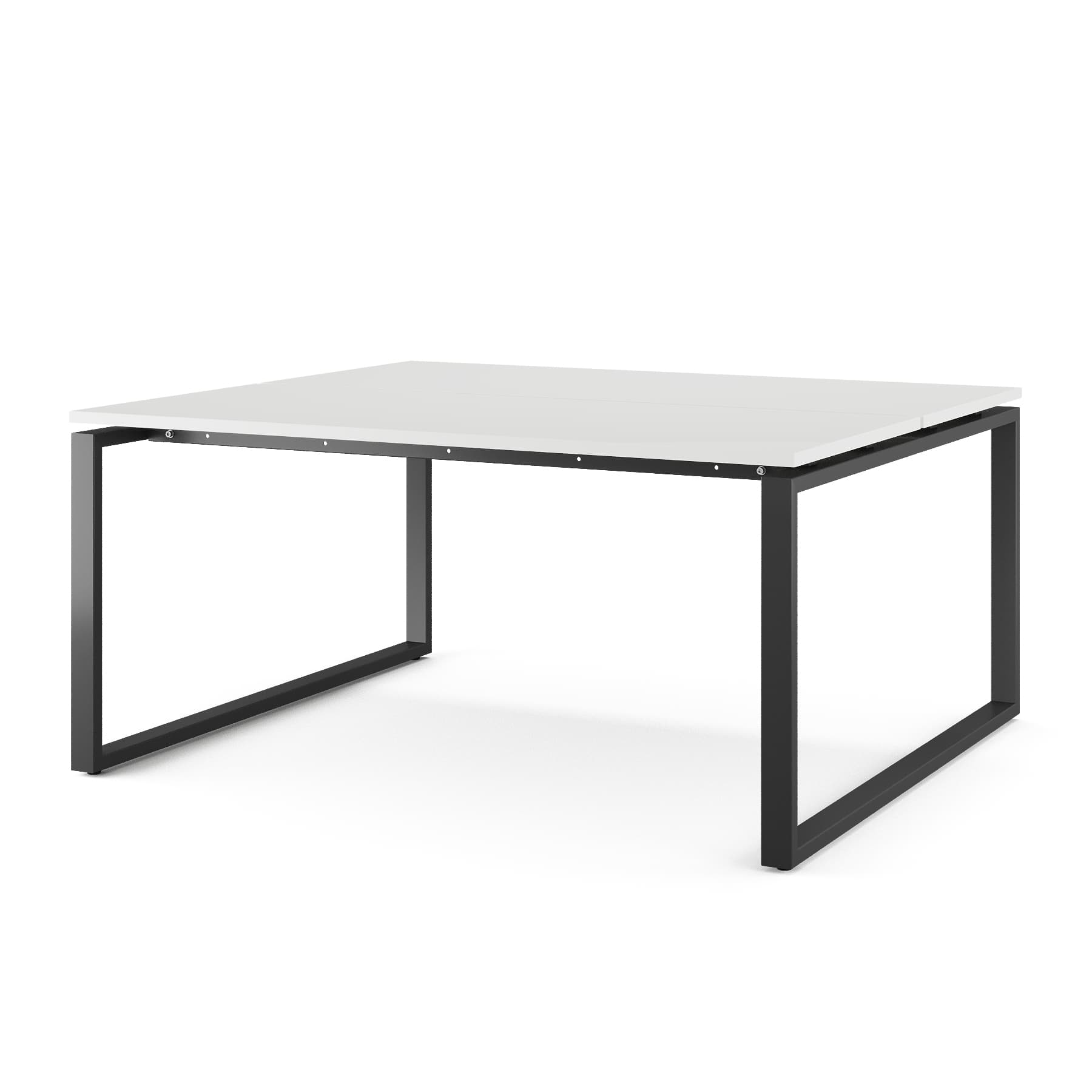 Стол офисный Kobor O1/2-80/120 black/premium