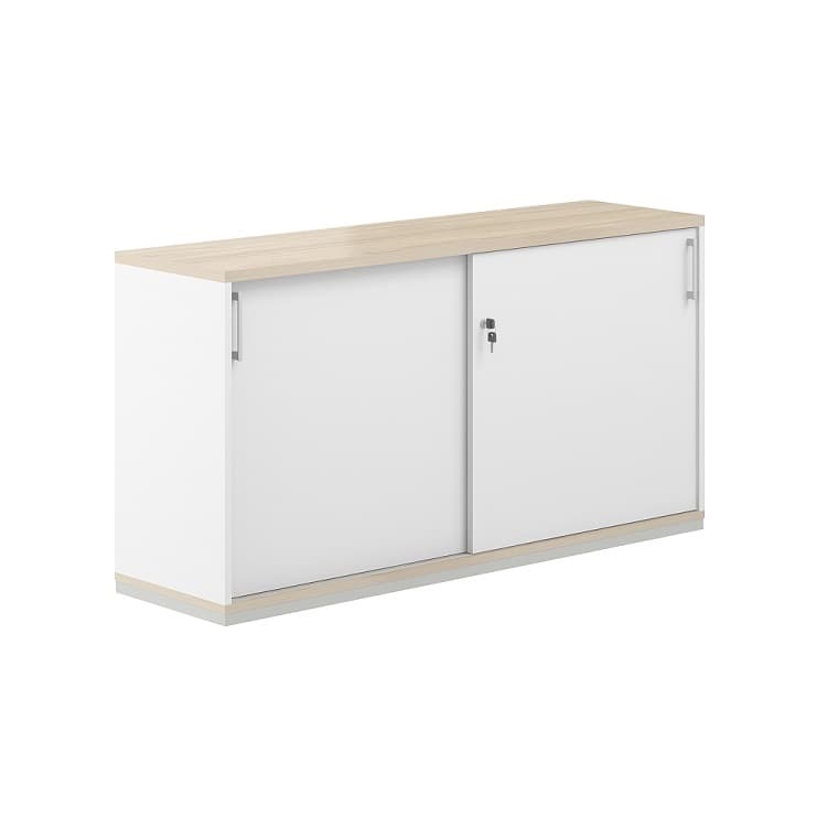 Шкаф-купе 2-уровневый Norden Allegro AG.242.WH.AR.WH (низкий)