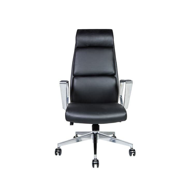 Кресло офисное Norden Лондон ЛЮКС ZR8637H-408 black PU