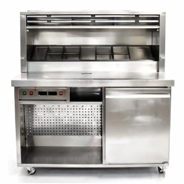 Холодильный стол SFI BS 1500-R (бургерная станция) (Восстановленное 1 шт) УТ-00053875