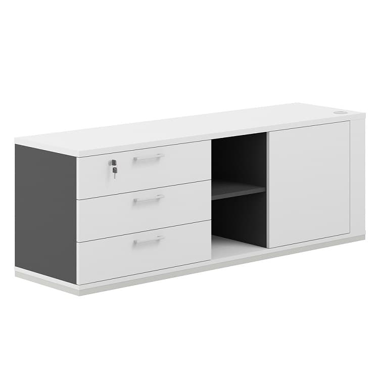 Тумба опорная левая Norden Allegro AG.295.AN.WH.WH.L