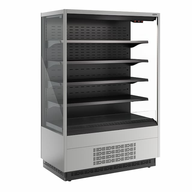 Витрина холодильная Carboma FC20-07 VM 1,3-2 (9006-9005) Cube 2 открытая