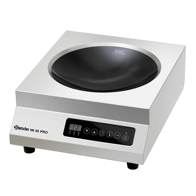 STL Комплект с индукционной плитой ВОК IW 35 PRO Bartscher 105833