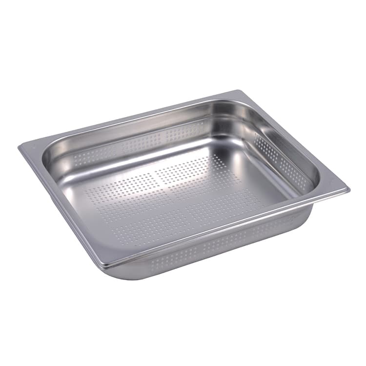 Гастроемкость GN1/2-100мм, полностью перфорированая Inox Macel FT12100