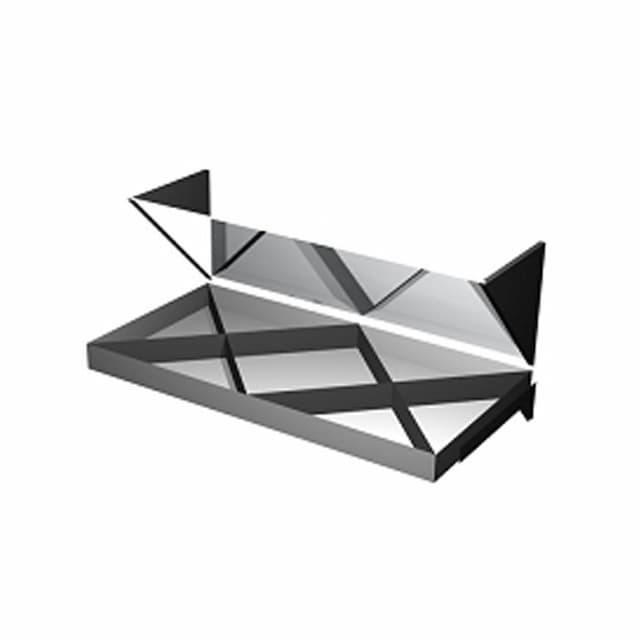 Зеркало наклонное РУСЬ MAGMA СК080 (зеркало+стяжка)