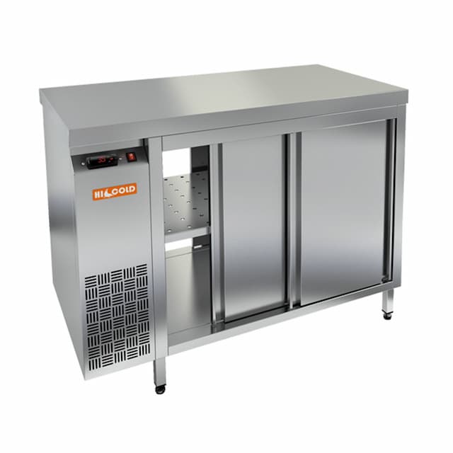 Стол тепловой сквозной двери купе Hicold TS T 12 GN O