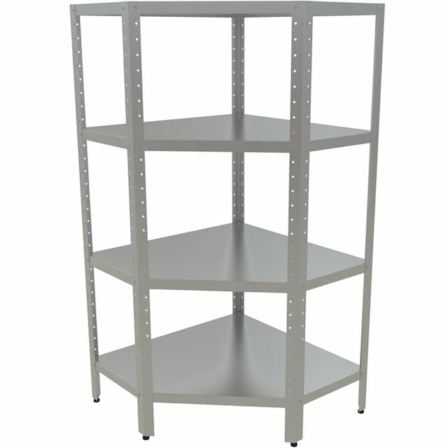 Стеллаж кухонный угловой КОБОР СКУ-6/5-90/100/430