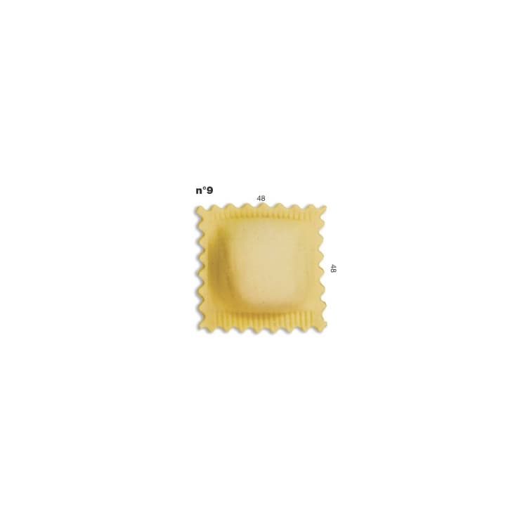 Насадка формирования равиоли 48x48 мм для модели Р2-Pidue Imperia and La Monferrina Ravioli mould 9