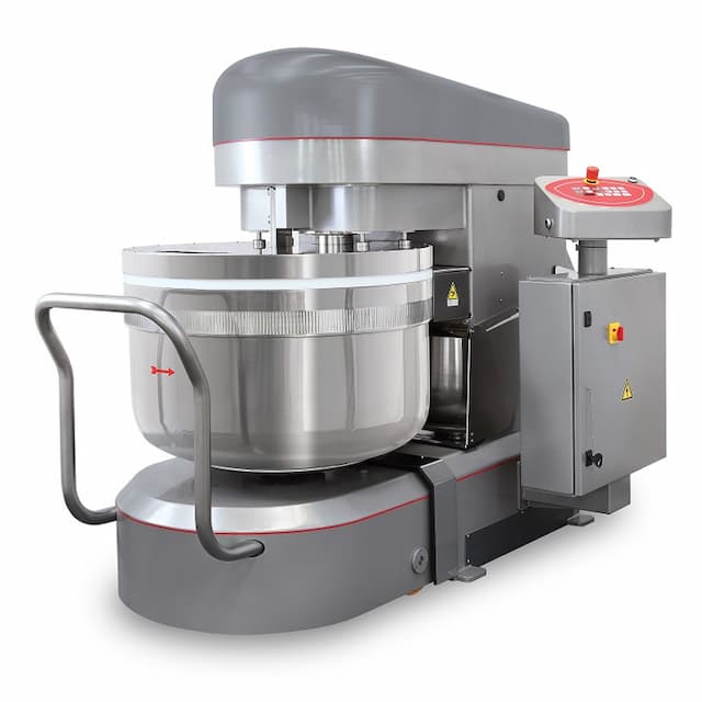Тестомес спиральный с подкатной дежой APACH BAKERY LINE L-R 120